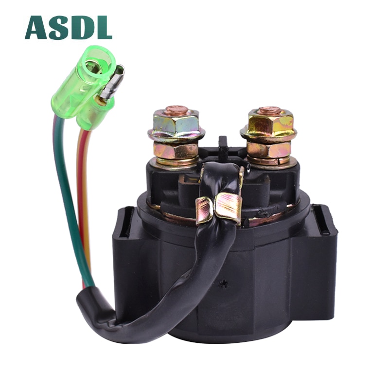 Motorsykkel starterrelé solenoid for kawasaki klt 200 250 kz650 kz 200 250 440 550 700 750 1000 csr  kz1000 ltd 1980 # a