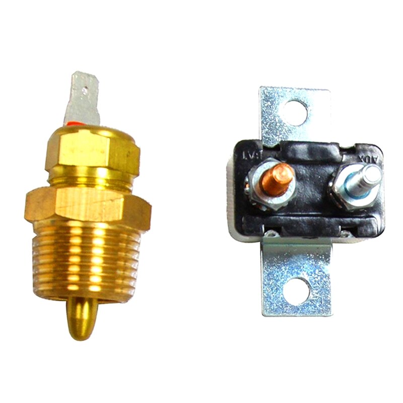 185-175 Degrees Car Electric Radiator Cooling Fan Thermostat Temperature Relay Switch 40A Relay Kit