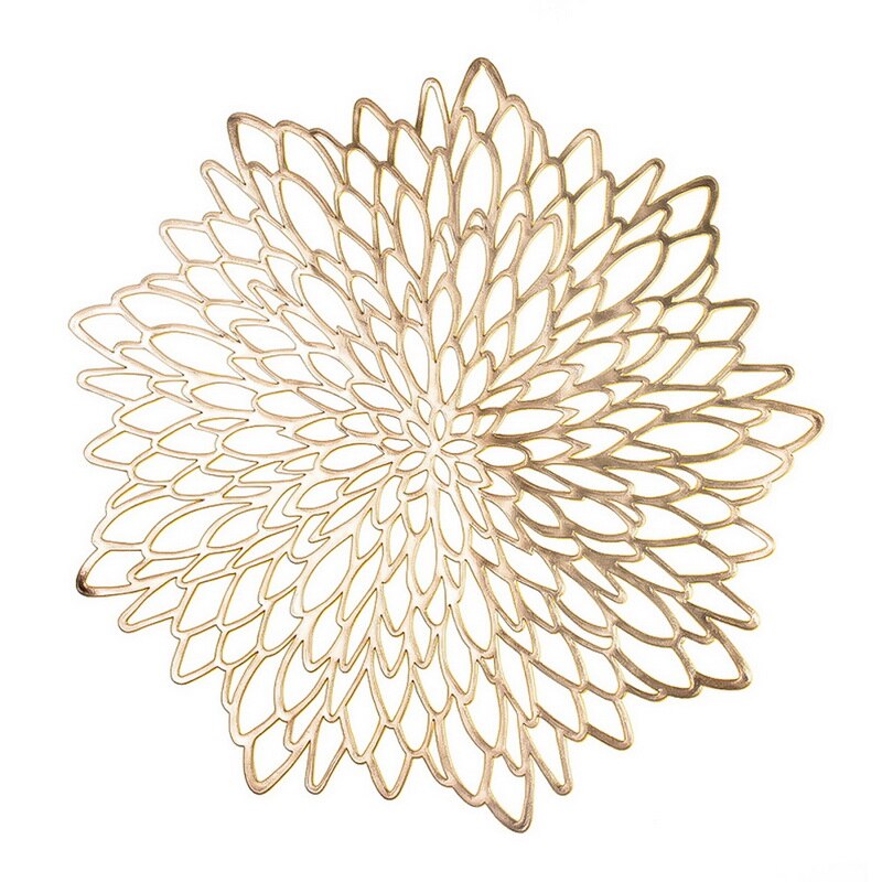 Nouveaux napperons pour Table de cuisine PVC rond caboteur tampons isolation Table napperon tapis antidérapants tapis occidental