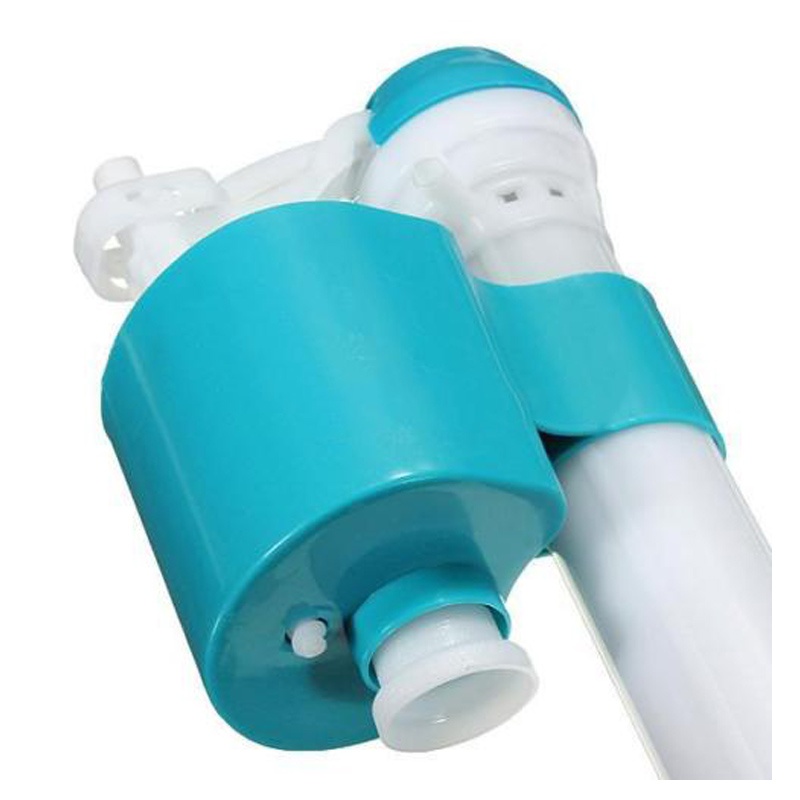 Toilet Push Button Fill Valve Dual Flush Cistern Syphon Bathroom Blue+White