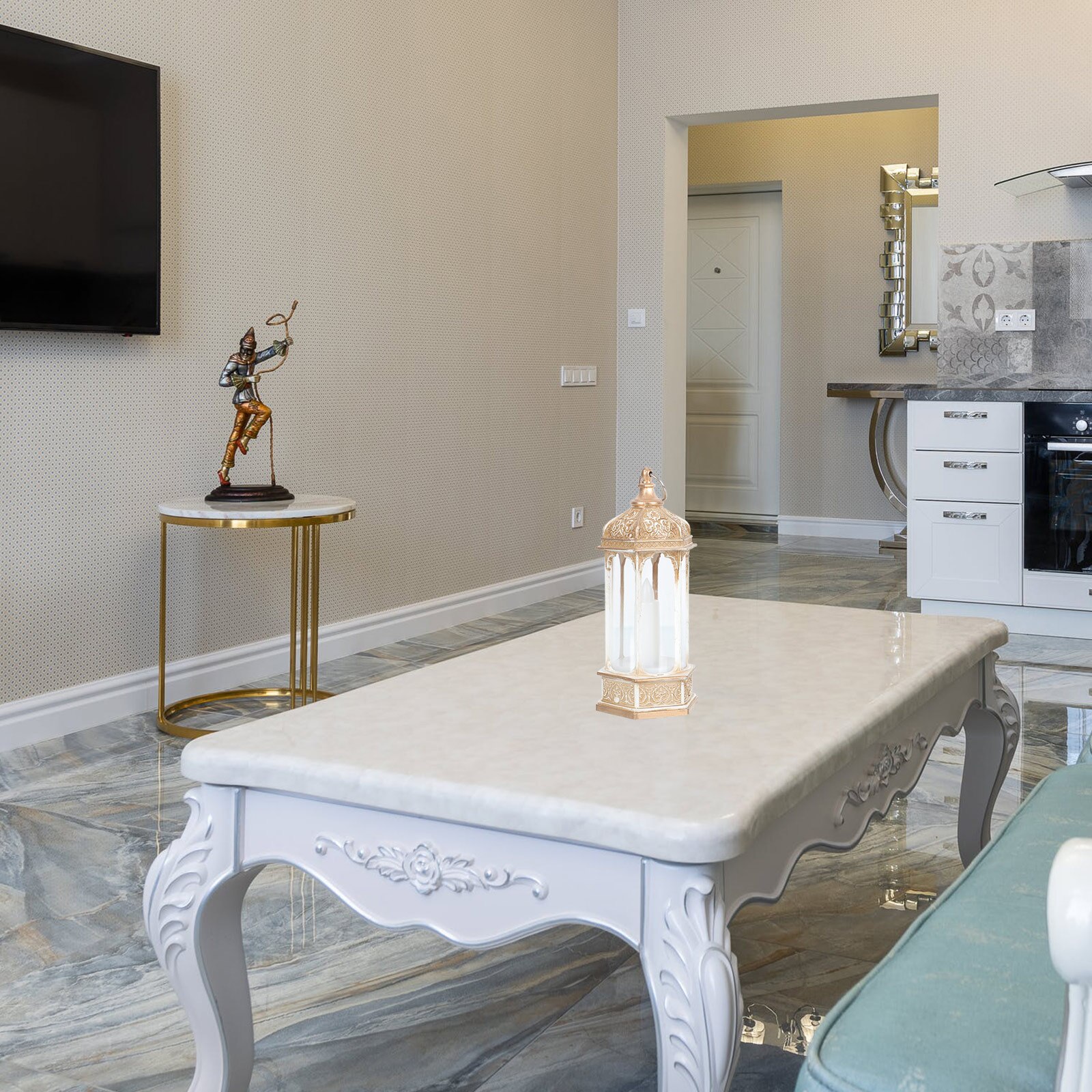 Ramadan Candle Lantern Ramadan Night Lamp LED Night Light Home Decor