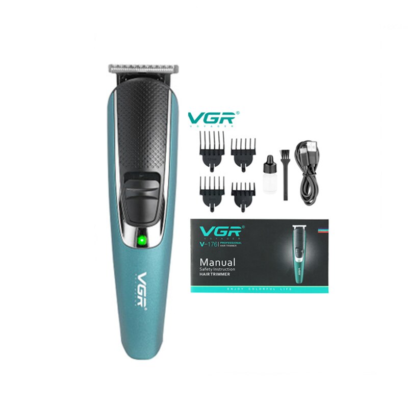 Tondeuse à cheveux professionnelle Rechargeable avec 4 têtes pour hommes, outil de coiffeur, Machine de coupe de cheveux: 01