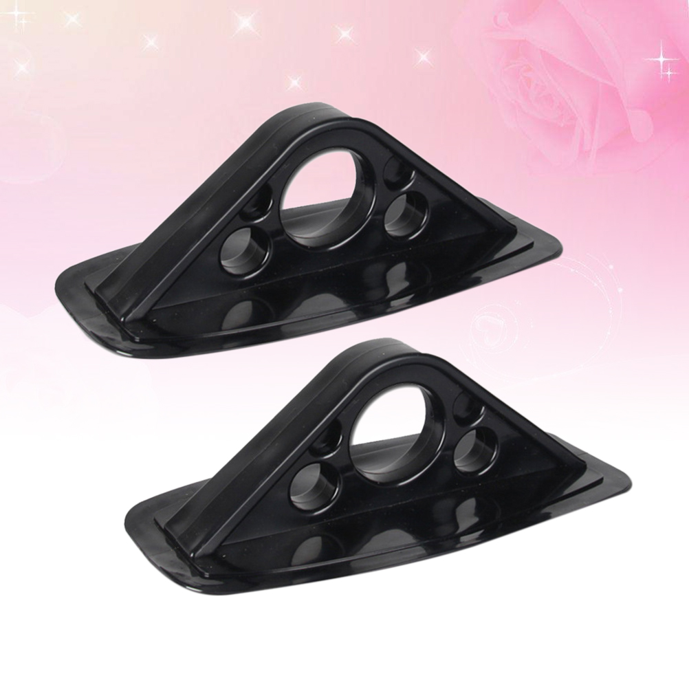 2 Pcs PVC Paddle Bracket Paddle Fixed Frame Awning Sun Shade Mount Bases Kayaking Accessories for Speedboat Inflatable Boat