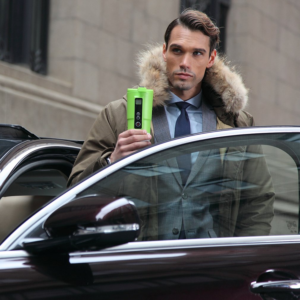 Auto 12V Elektrische Water Cup Thermostaat Auto Thuis Temperatuurregeling Cup Multifunctionele Verwarming Mok Waterkoker 4 kleuren Heet Verkoop