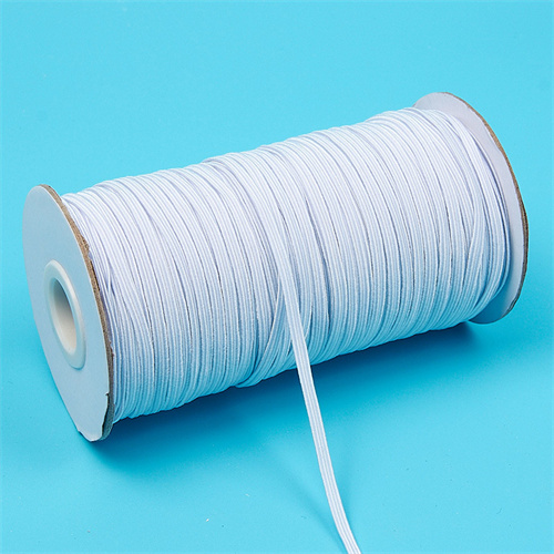 Banda de goma colorida de 3mm y 6mm, cinta elástica de costura, banda elástica de LICRA, tela de costura, accesorios de ropa DIY de 10 años
