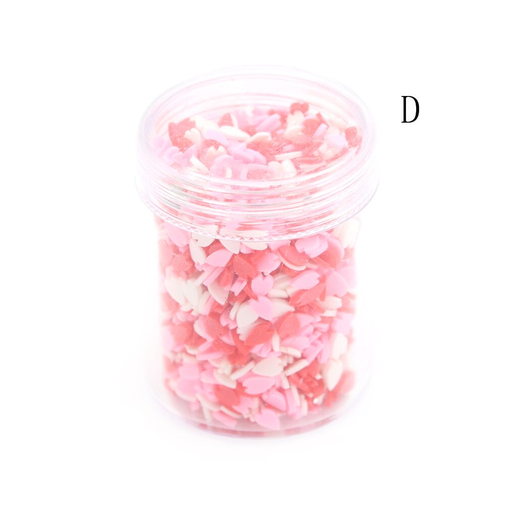 1 scatola FAI DA TE Argilla Polimerica Falso Della Caramella Dolci di Zucchero Cospargere Decorazioni per La Casa Delle Bambole Falso Torta dolce Cibo Simulazione: D