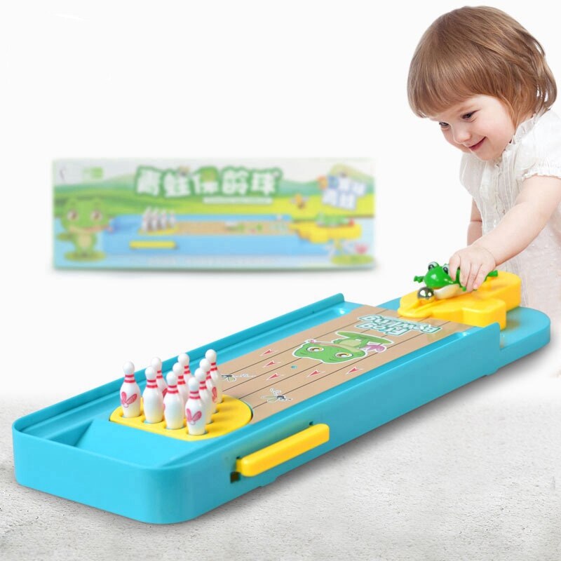 Parent-Child Kids Toys Desk Toys for Children Education Mini Bowling Games Baby Decompression Balls Board Game Table Tabletop