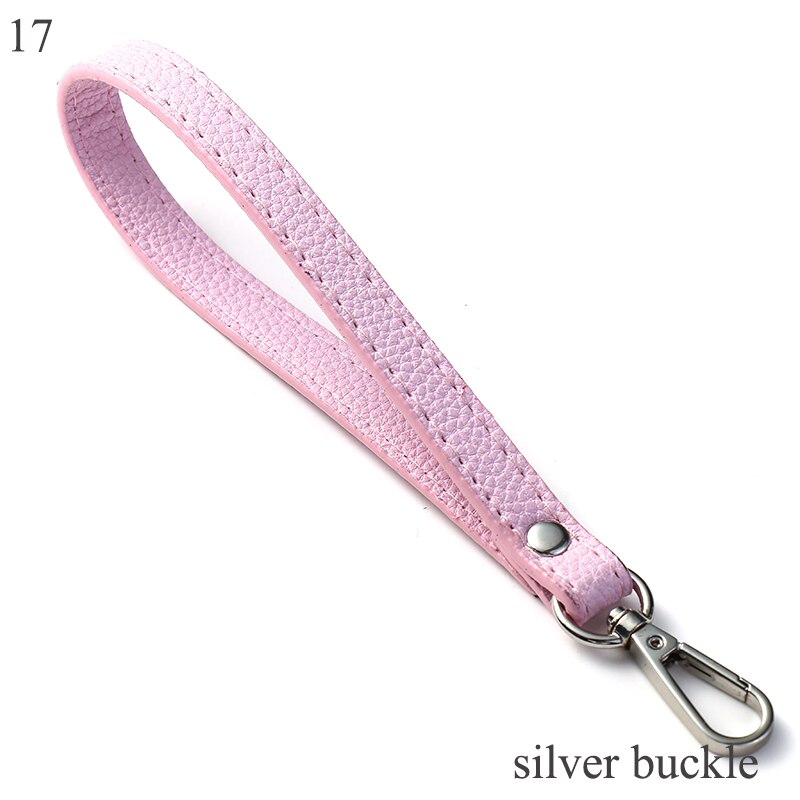 Alle-Match Clutch Bag Strap Portemonnee Riem Vrouwen Pols Zak Riem Effen Kleur Vrouwen Eenvoudige Handvat Purse Bag Riem vervanging: 17