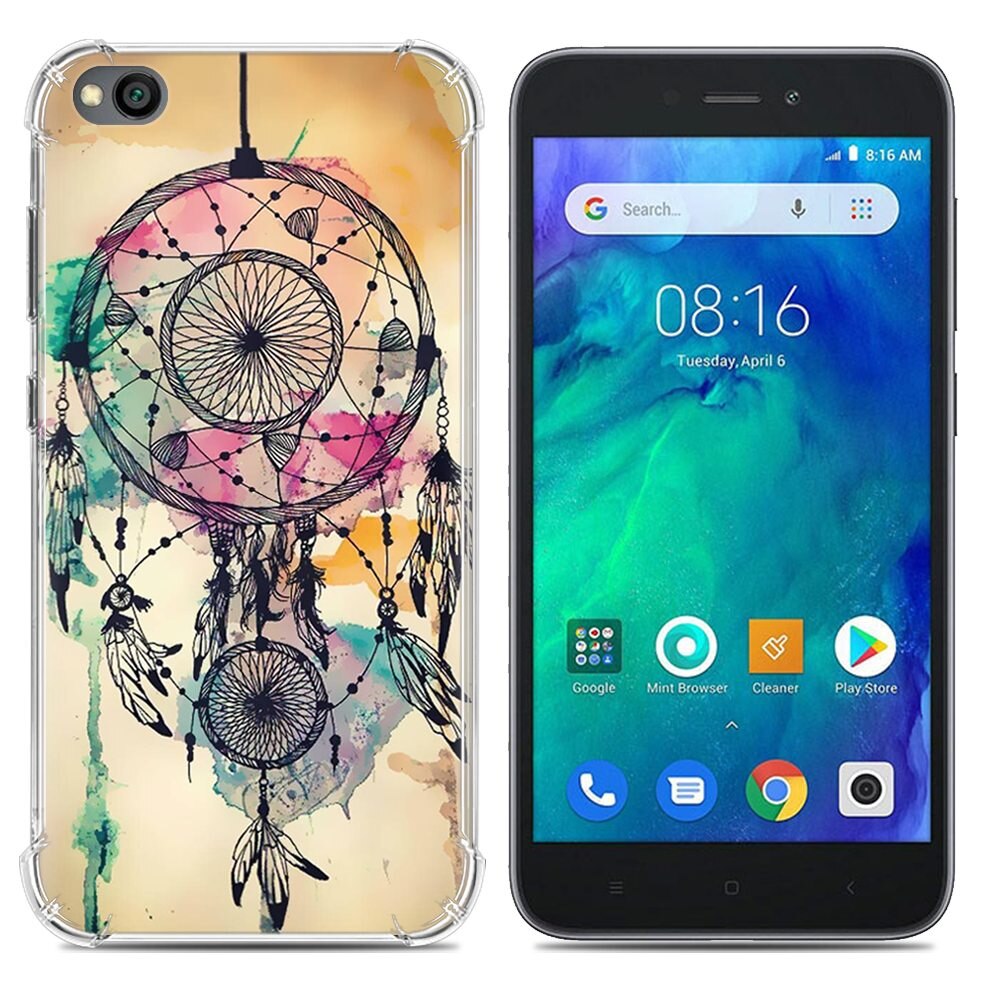 Anti-falling Phone Case With Airbag For Xiaomi Redmi Go Stylish Colorful Painted Back Phone Cover: 21