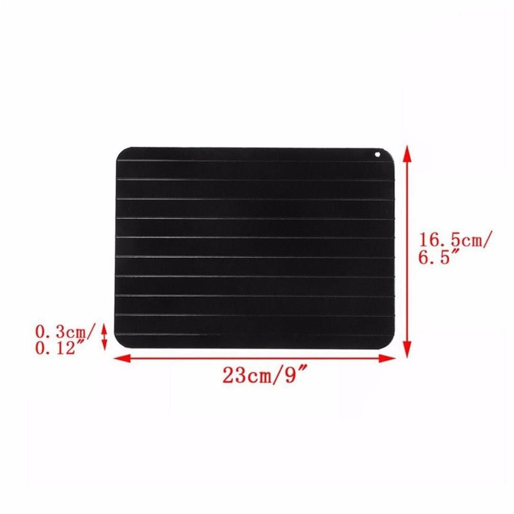 Thaw Rapid Heating Tray Fast Defrosting Tray for Freezing Meat Food Non-stick No Chemicals Safety Kitchen Tool