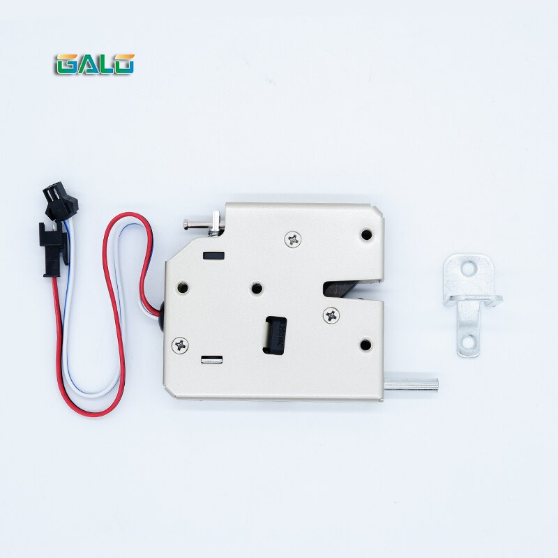 Cupboard Electrical Lock Picks Latch Electromagnetic Lock for Electronic Locker Smart Cabinet Lock with Bouncer Status Detection: Light Gold