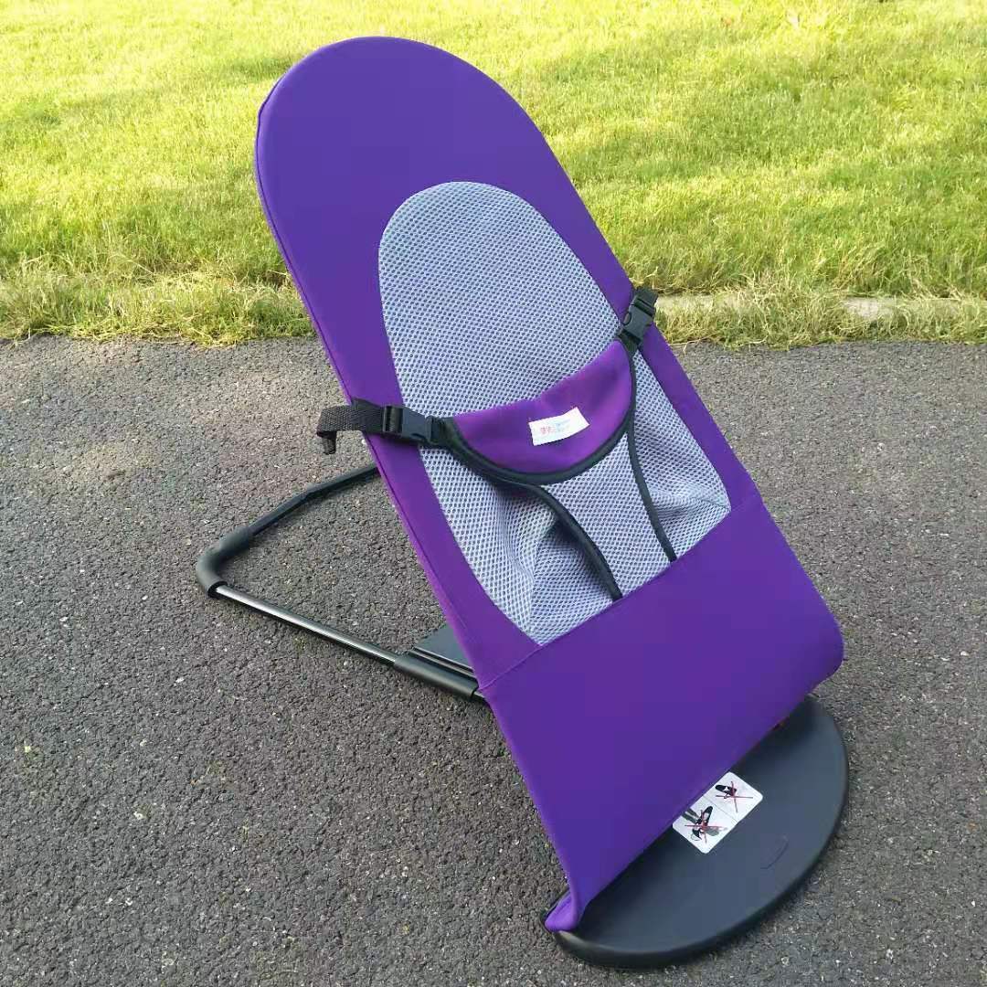 Chaise à bascule pour animaux domestiques, lit inclinable, Portable, pliable, confortable, pour chiens et chats, fournitures pour chiots et chatons: Purple in Gray