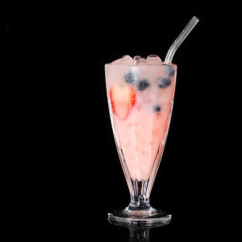 Glas Koude Drank Beker Sap Cup Smoothie Beker Milkshake Beker Melk Thee Cup Creatieve Restaurant Cup Cocktail Cup: J