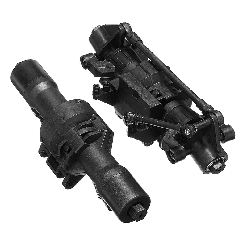 RC Car Axle Set - 2PCS Front Rear Bridge for HB Toys ZP1001 1/10 - Plastic