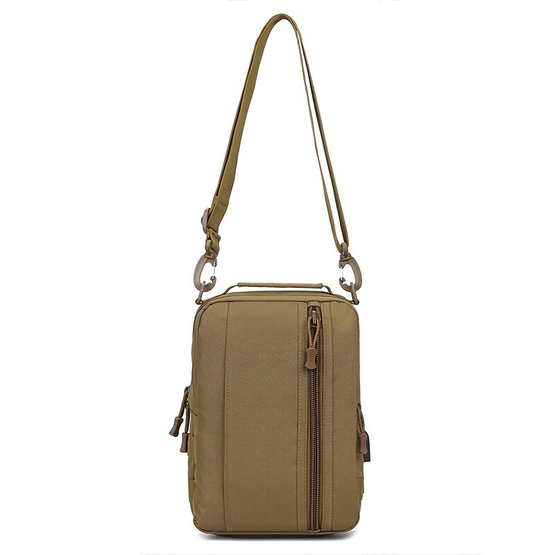 Mannen Messenger Bag Schouder Oxford Doek Borst Tassen Crossbody Casual Messenger Bags Man Usb Opladen Multifunctionele Handtas