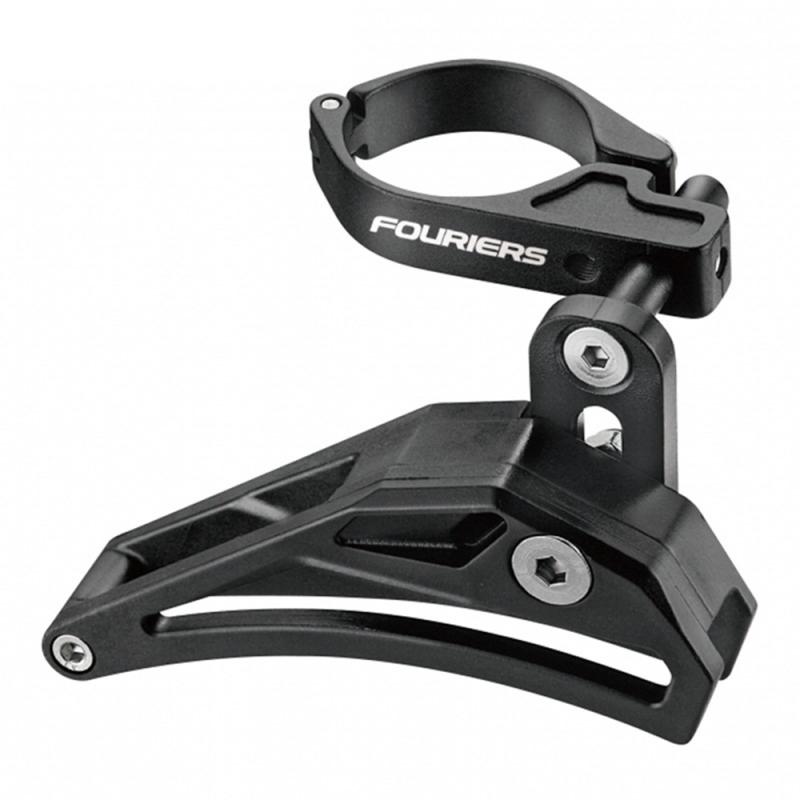 Guía para cadena bicicleta de montaña bicicleta de aleación de aluminio de tensor de cadena MTB cadenas guía accesorio de ciclismo para la bicicleta partes: type4