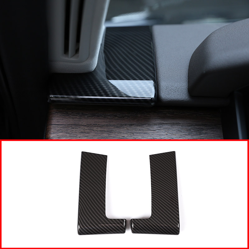 Car Front Side Dashboard Decoration Frame Cover Trim Carbon Fiber for Land Rover Range Rover Sport Car Accessories