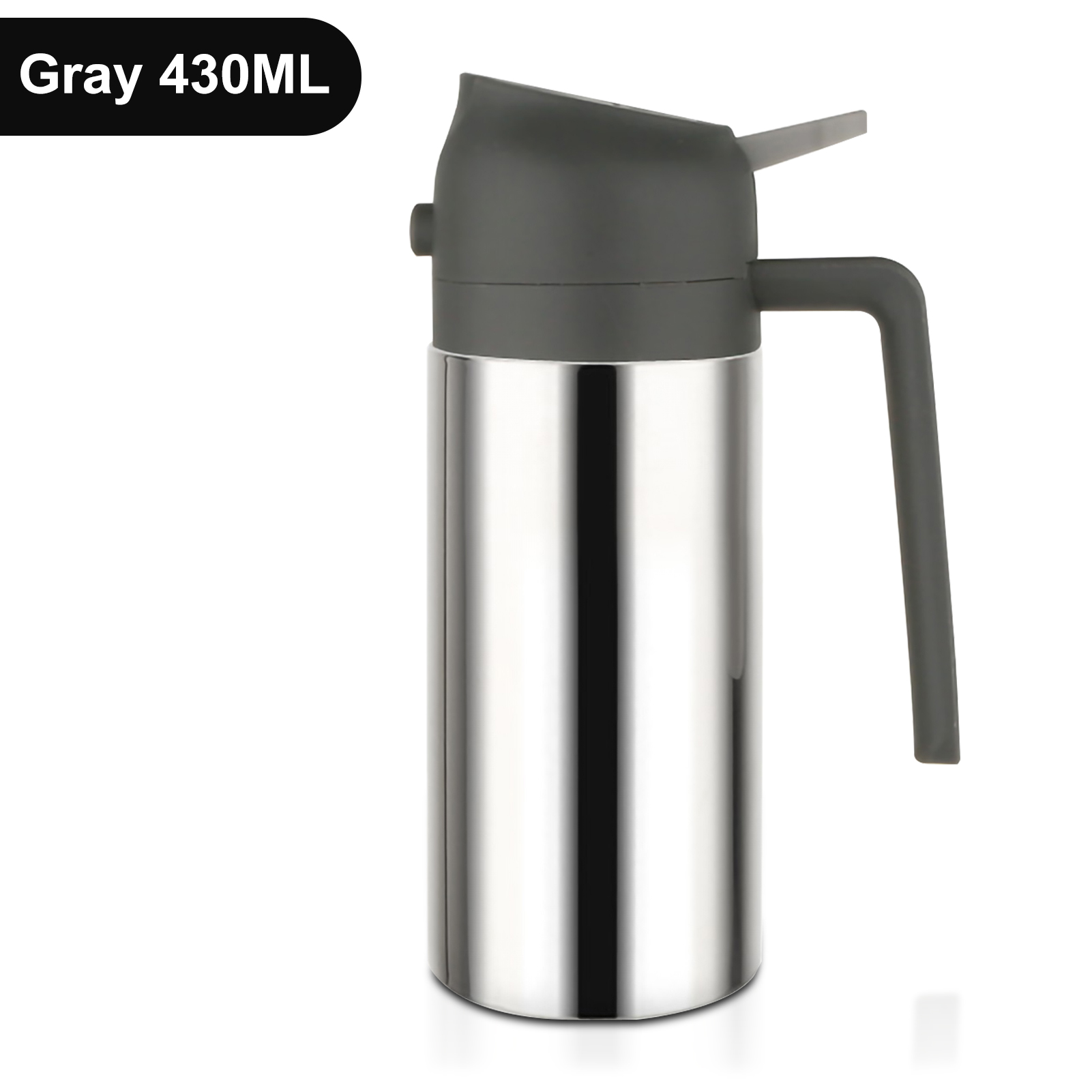 Kitchen Oil Spray Bottle 304 Stainless Steel Oil Spray Can Bbq Cooking Olive Oil Dispenser Large Quantity Vinegar Containers: light green