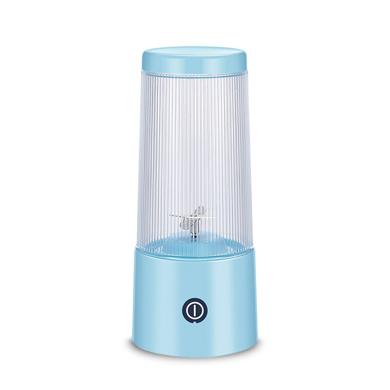 Xiaomi mijia juicer casa espremedor elétrico copo de suco usb recarregável copo de suco laranja mini leite de soja frutas liquidificador smoothie b: blue