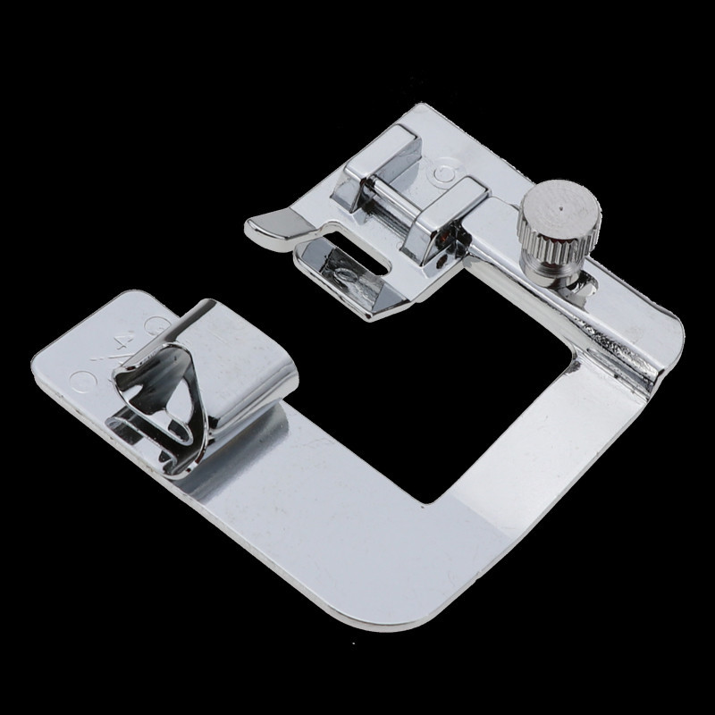 6 rozmiar stóp rolki tkaniny #6290-3/4/5/6/7/8 domowa maszyna robić szycia stopka robić obrębiania zawinięty brzeg stóp przystawki na piosenkarz brat oceniane: 4-8 13MM