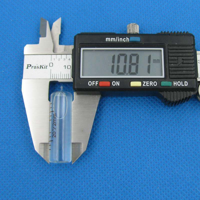 HACCURY 11*34mm 20"/2mm High Precision bubble level Spirit level vial Glass ruler water level tool