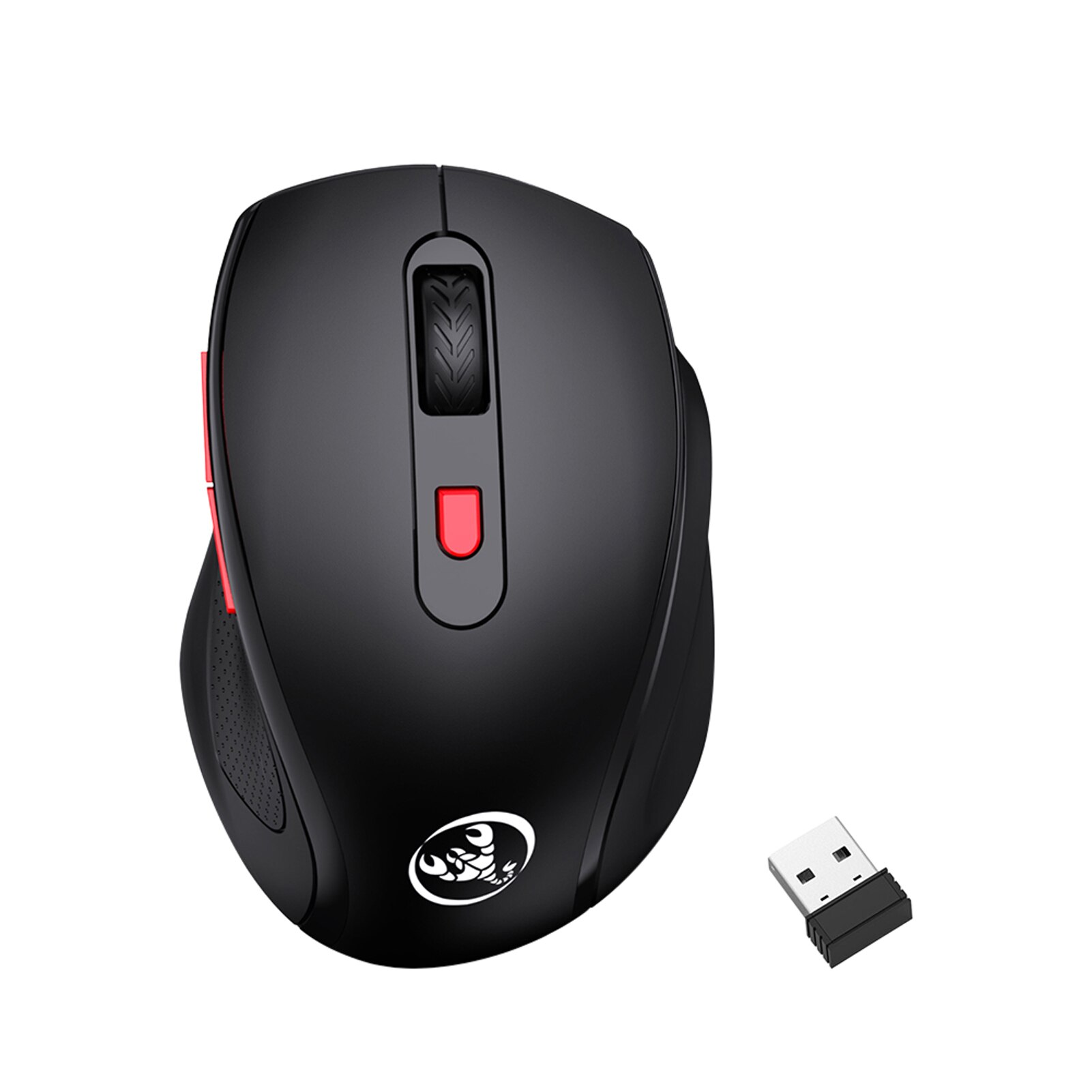 2.4G Low Noise Rechargeable With Sound USB Wireless Mouse Energy Saving Universal Desktop Home Ergonomic For Laptop Office