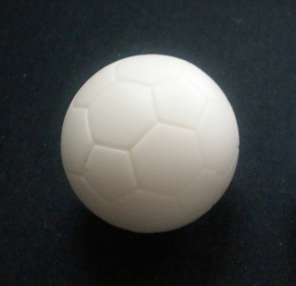 2 Pcs 1.26 "/32 Mm Wit Voetbal Vervanging Tafel Voetbal Tafelvoetbal Ballen Plastic Tafel Spel Bal Accessoires 03