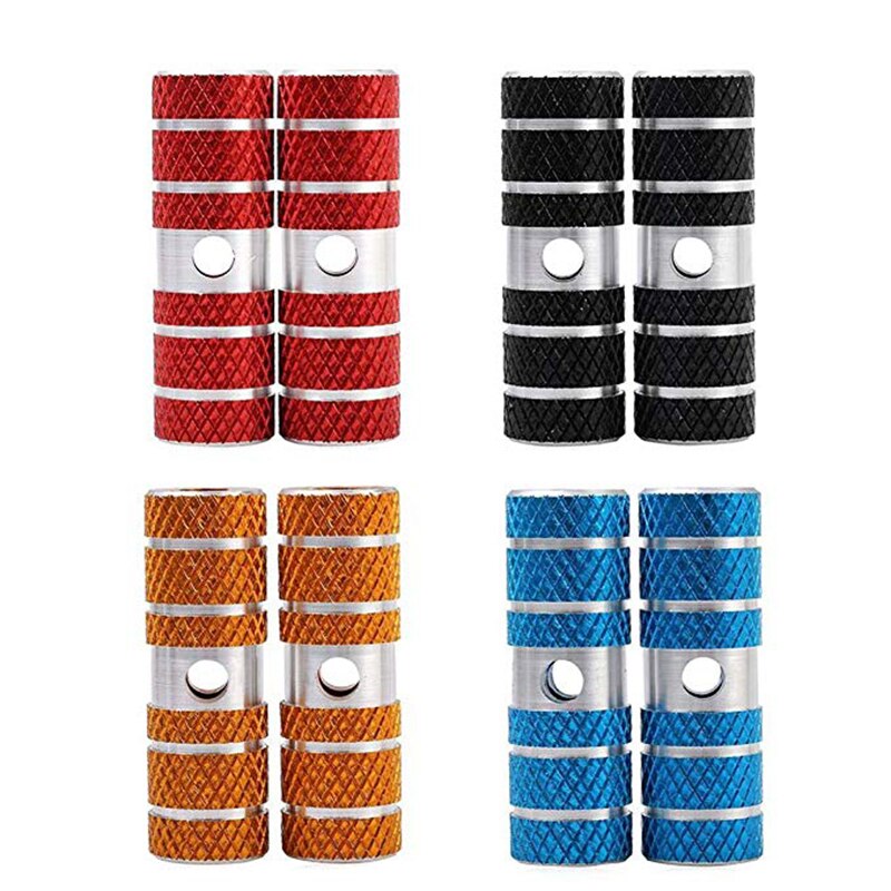 5 Kleuren Antislip Mountainbike Fiets Voetsteun Aluminium 3/8 "Staande As Voetsteunen Bmx Voetsteun Pedalen Fietsen equip