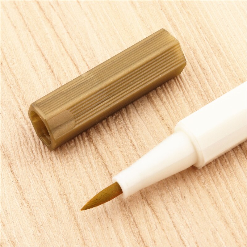 Luxe Metallic Colour Brush pen Art Marker Pen Tekening pennen student School Kantoorbenodigdheden: BR1