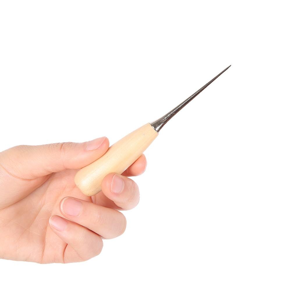 Kit Lesina Per Cucito A Mano Pelle E Tela - Ago E Strumenti Per Riparazioni Artigianali