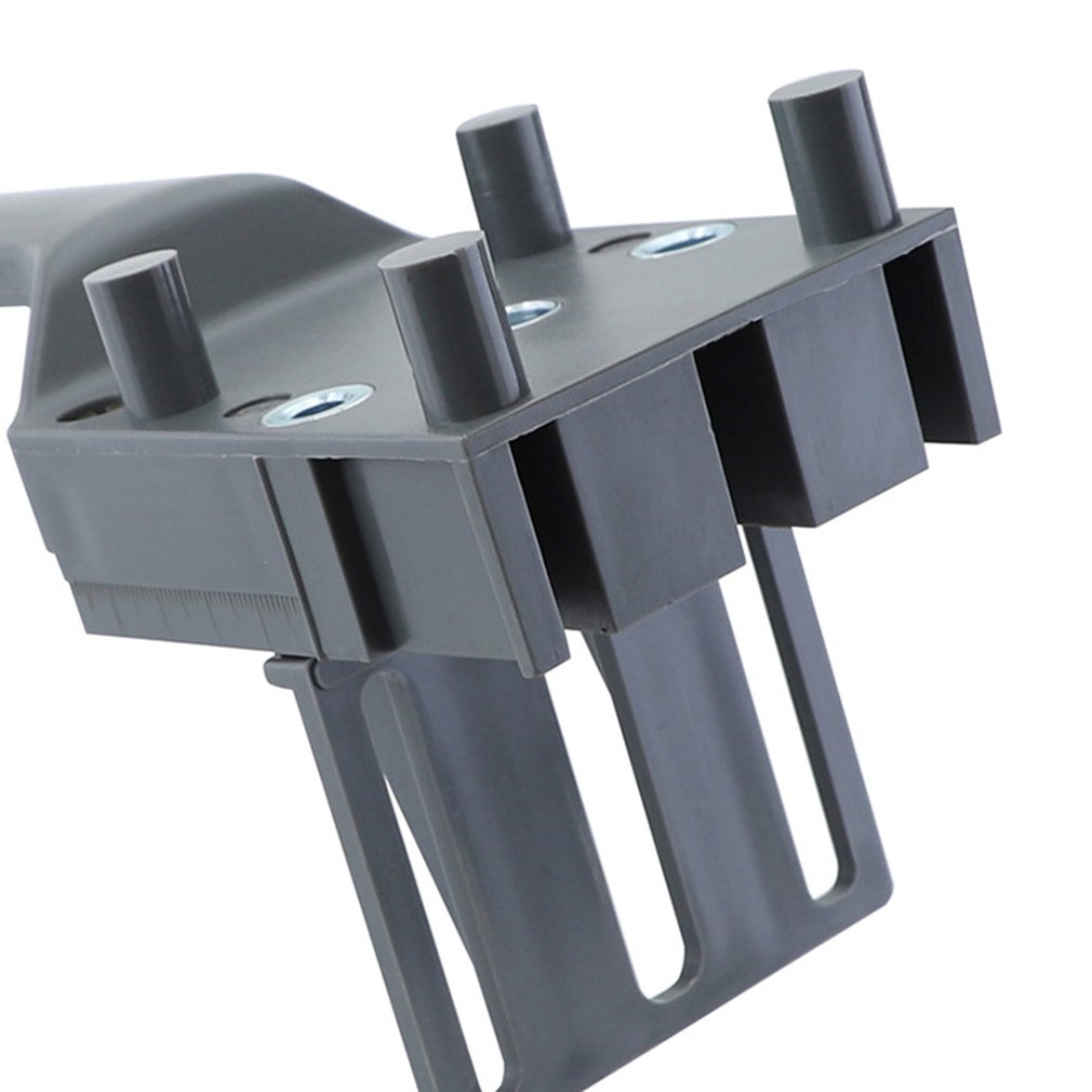 Straight Hole Wood Drill Guide Locator Portable Drilling Puncher Doweling Saw Jig Set Woodworking Carpentry Tools