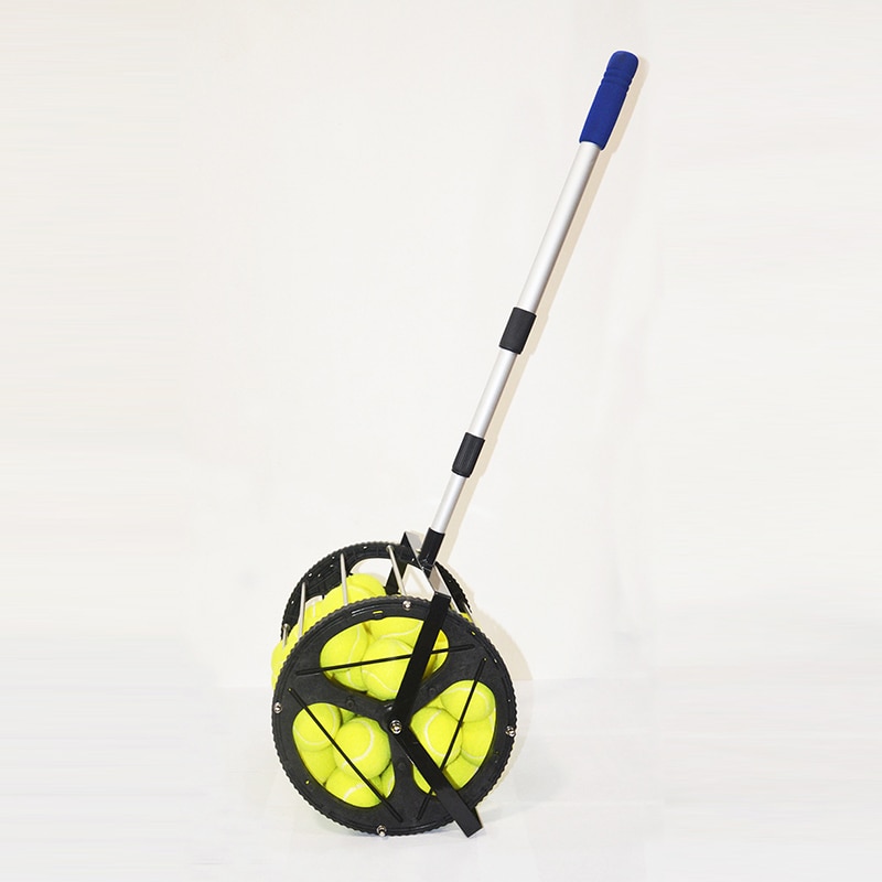 Tennisbal Picker Tennis Recycler Pick Up Manden Tennis Hof Schoonmaken Aids L-8 Tennis Opslag Tool 55 Tennis Ballen