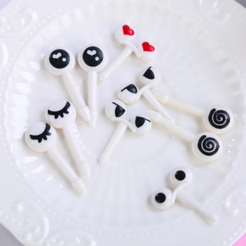 Cartoon Gabel Essen Obst Gabel Forkscake Wiederverw Produktbild-Vorschau 7