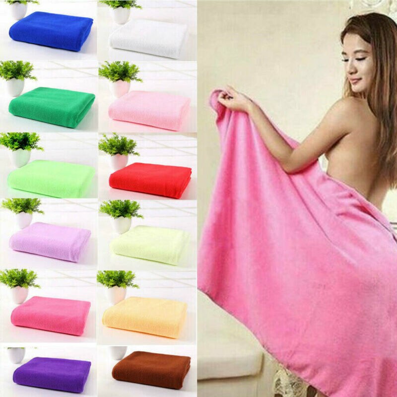 Ladies Women Luxury Cotton Shower Towel Wrap Towelling Bath Beach Cover Up
