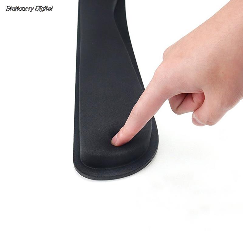 Klawiatura podkładka podpierająca nadgarstek podkładka strąk myszkę na nadgarstek z pianki pamięć Super Cienki błonnik robić komputer stancjonarny klawiatury robić gier podniesione ręce platformy