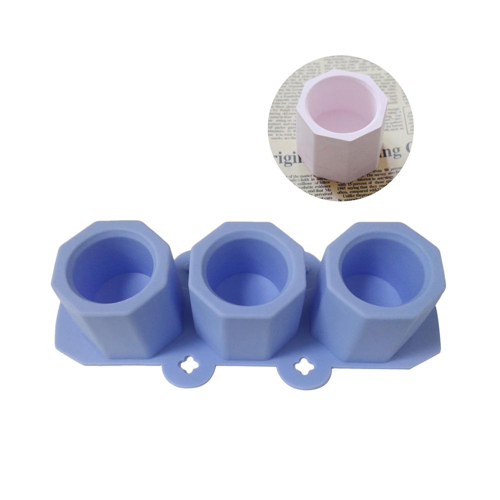 3 in diy bloempot siliconen mal cement pot 1 mal handmatige klei knutsel cement mal siliconen beton fles huisdecoratie
