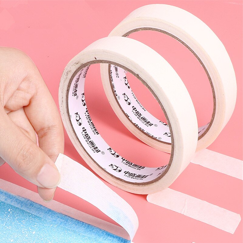 Pure Color Masking Washi Tape Adhesive Tape Stickers DIY Paper Stationery Tapes Art Materials Fasteners Office School Supplies