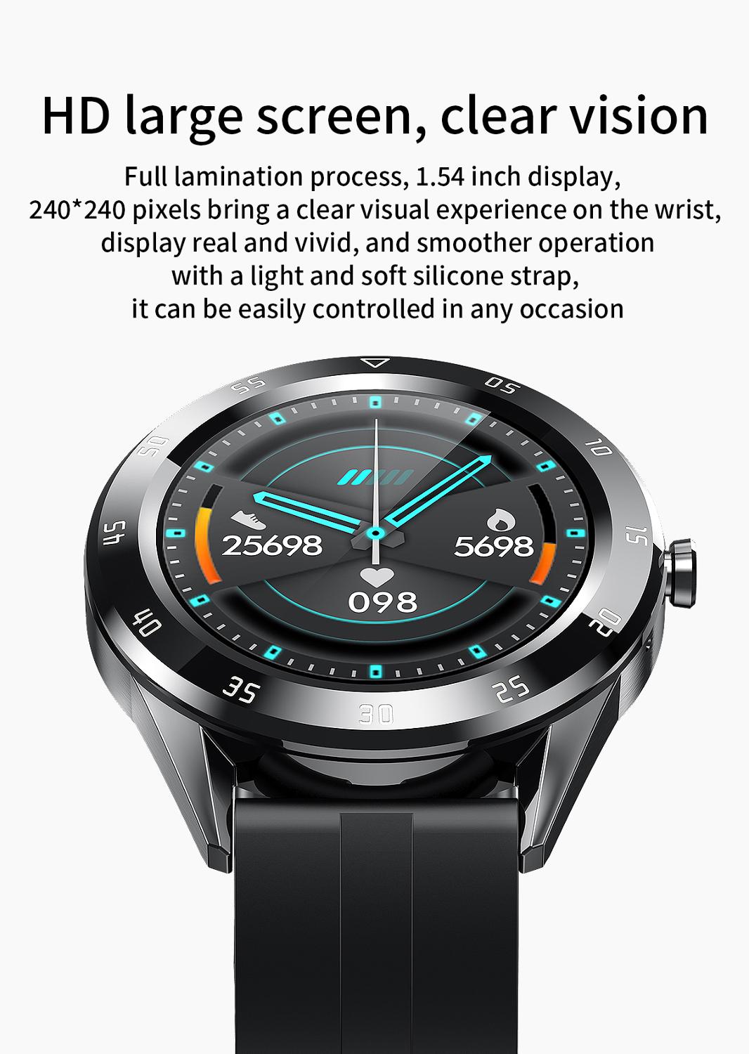 Y20 Smart Watch Bluetooth Call Music Sports Fitness Heart Rate Blood Pressure Men Waterproof Women Wristband PK GT2 P8 L9 L8