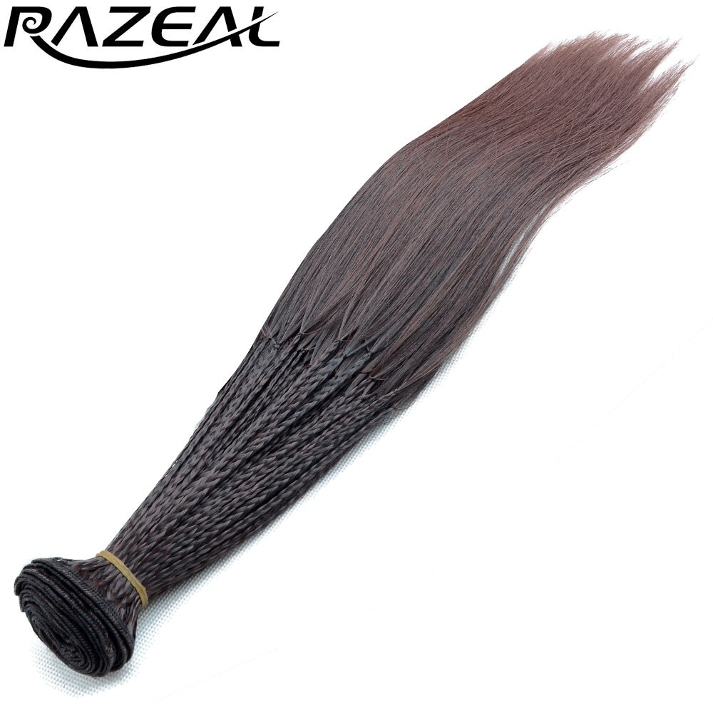 Poza piękno jedna paczka 14 "Ombre wysokiej temperatury włókna syntetyczne warkocz splot 280 pasemka kręstożek Crohcet robić włosów