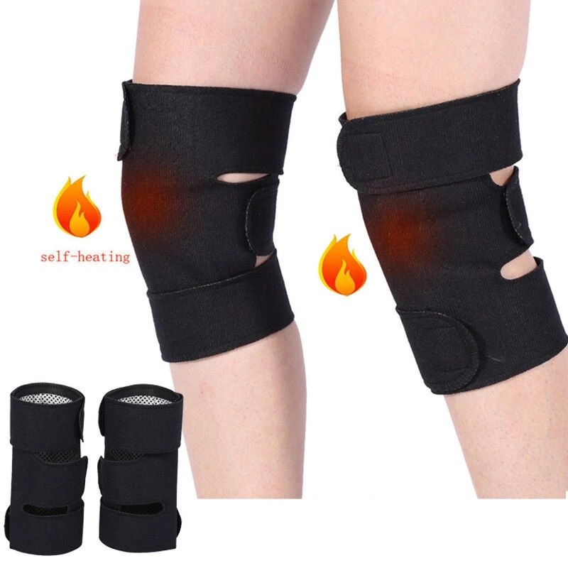 1 Paar Toermalijn Zelf Verwarming Knie Pads Magnetische Therapie Kneepad Artritis Brace Ondersteuning Patella Knie Mouwen Pads Pain Relief