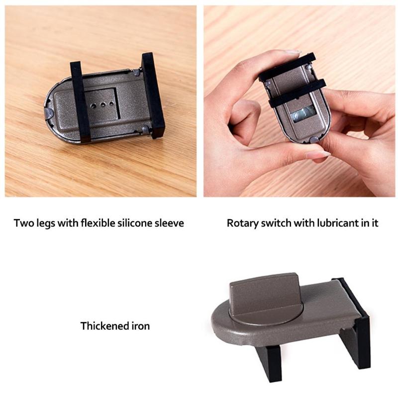 Child Safety Lock Anti-theft Lock Push-pull Plastic Steel Aluminum Window Stopper Door Window Lock