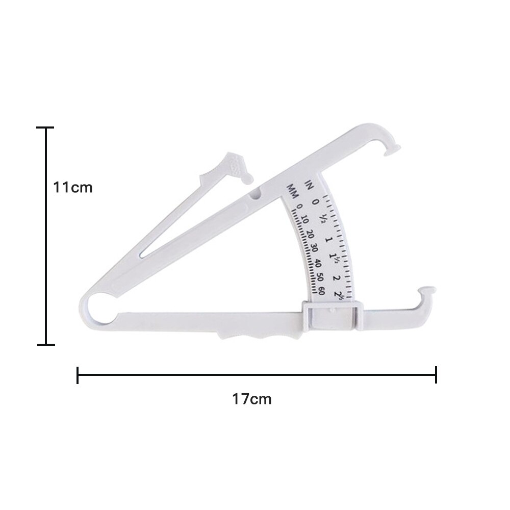 Vetmeter, meetinstrument voor lichaamsfitness, afslanktester, vetklemmen, tang, lichaamsmonitor, talgmeter