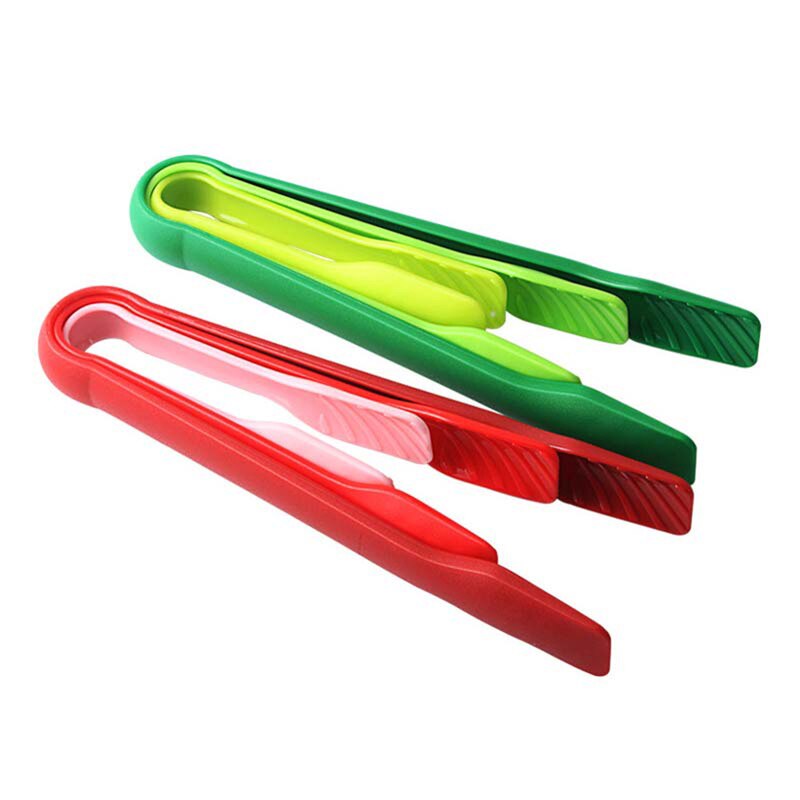 Cake Dessert Pastry Tongs Hold Food Hygiene Equipment Salad Plastic Tong Kitchen Cooking Food Serving Utensil Food Buffet Clamp