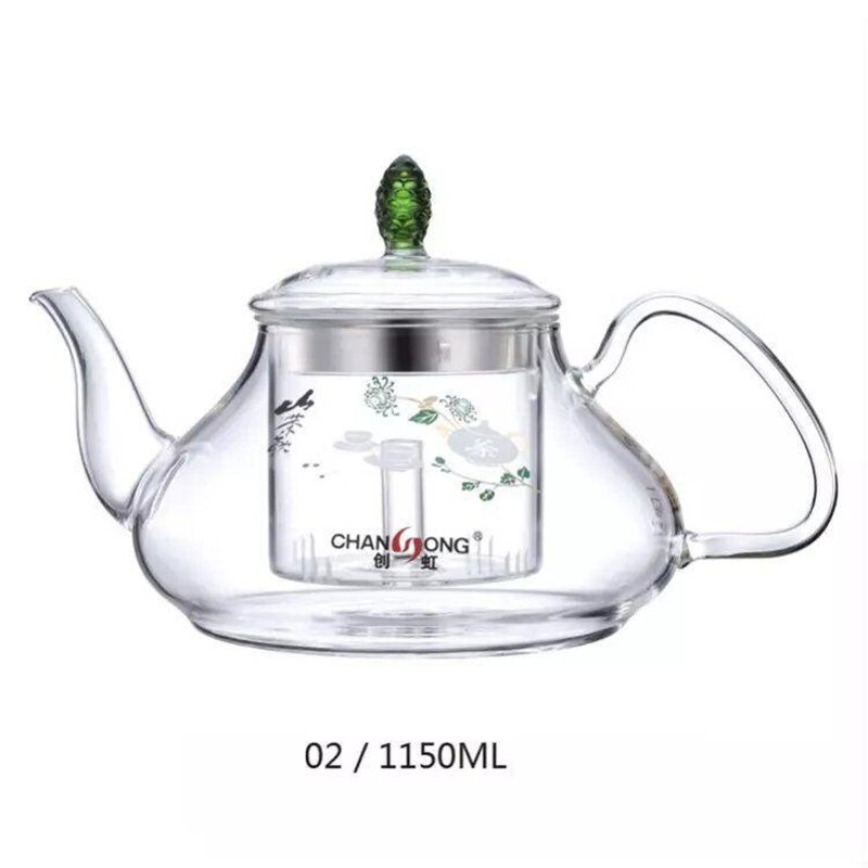 Wärme beständig glas Spezielle topf kochen Tee gewidmet Herde glas topf wasserkocher Dampf Tee topf Kochen Tee Ware