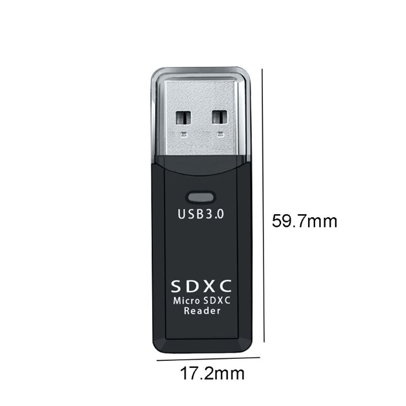 2in1 Usb 3.0 High Speed Adapter Micro Sd Tf Sd Geheugenkaart Lezer Voor Pc Laptop