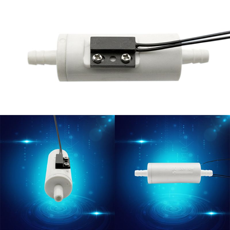 DC130V 10W 1.5-8L/min 8.5mm Two Wires Magnetic Water Flow Switch Flowmeter Counter for Air Condition System Water Heater