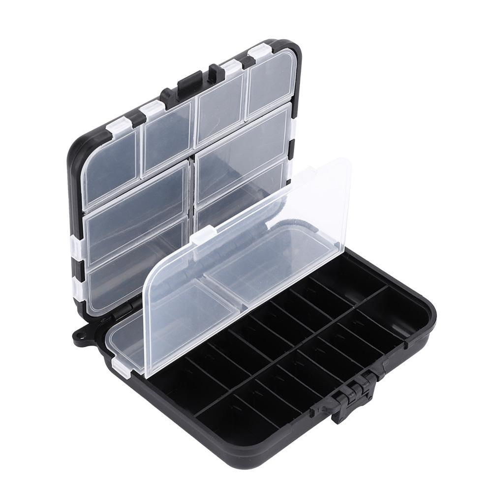 Sea Fishing Tackle Box Portable Plastic Fishing Tool Box Reinforcement Fishing Parts Sorting Box Pesca