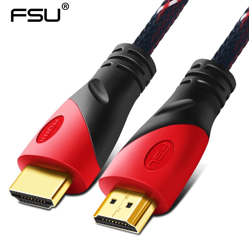 High speed HDMI Cable 1080P 3D Gold Plated male to male for PS4 Xbox Projector LCD Apple TV Laptop 1M 2M 3M 5M 8M HDMI to HDMI