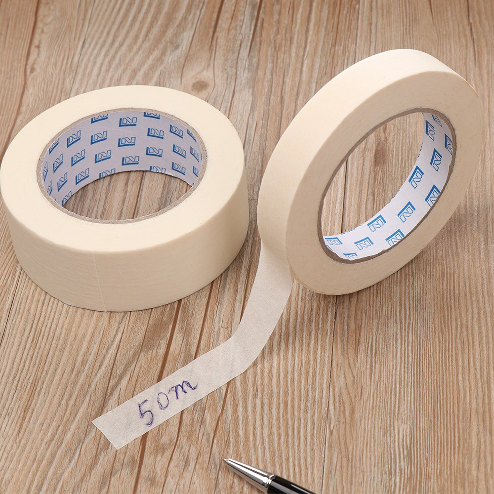 50m multi-funktion anti-snavset malertape hjem renovering bil klistermærke selvklæbende maleri papir maler indretning håndværk forsyninger