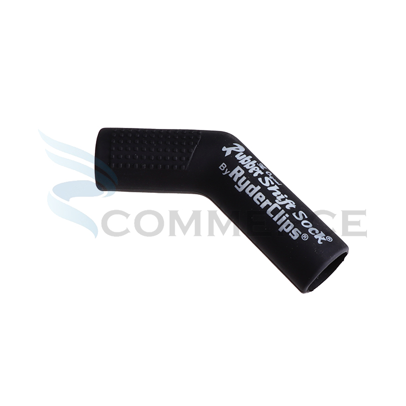 Motorhoes Versnellingspook Schoenbeschermer Motoronderdelen Universele hendelbescherming Moto-accessoires: Black